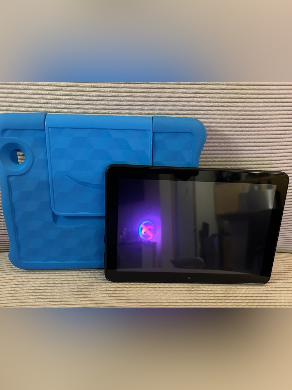 Amazon Fire, Kids Edition tablet - thick blue Kid-Proof Case